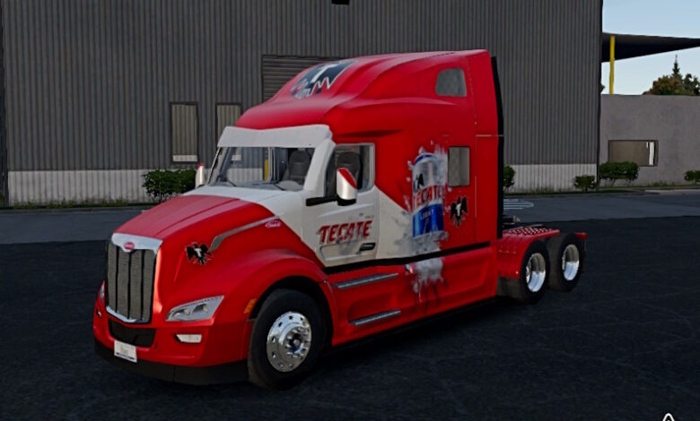 Skin Truck Simulator Big Rigs Peterbilt A79.