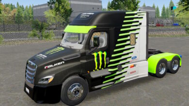 Skin Truck Simulator Big Rigs Cascadia.