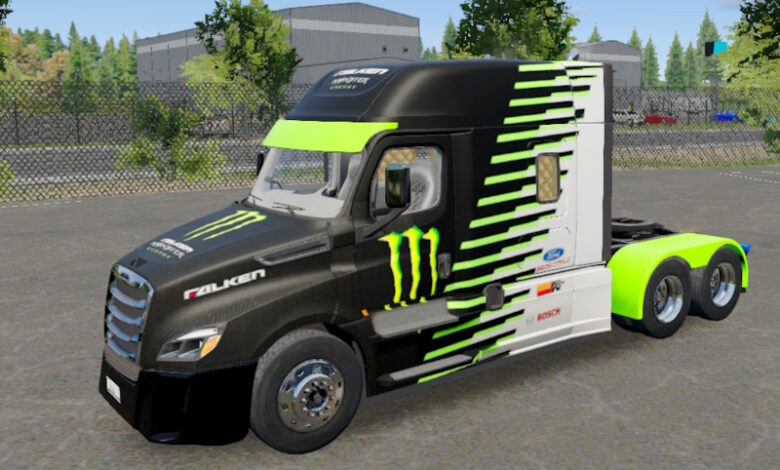 Skin Truck Simulator Big Rigs Cascadia.
