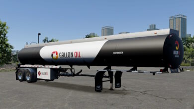 Skin Truck Simulator Big Rigs Tanker Trailer.