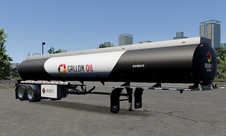 Skin Truck Simulator Big Rigs Tanker Trailer.