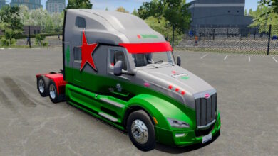 Skin Truck Simulator Big Rigs Peterbilt A79.