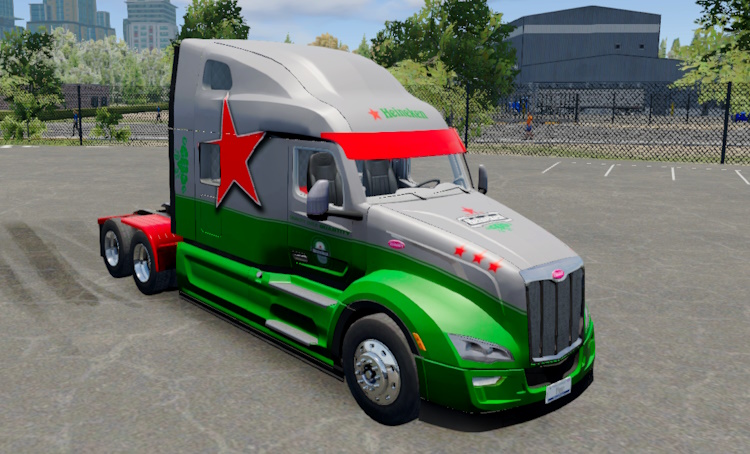 Skin Truck Simulator Big Rigs Peterbilt A79.