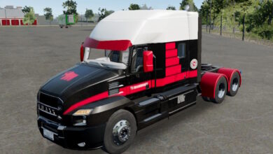 Skin Truck Simulator Big Rigs Mack Anthem.