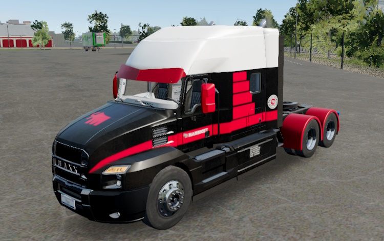 Skin Truck Simulator Big Rigs Mack Anthem.