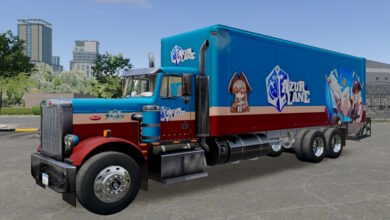 Skin Truck Simulator Big Rigs Peterbilt A59.