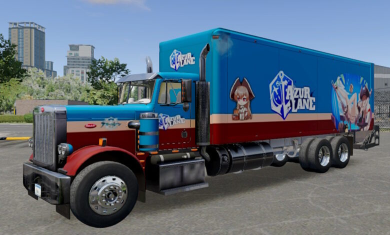Skin Truck Simulator Big Rigs Peterbilt A59.