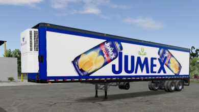 Reefer Trailer skin JUMEX