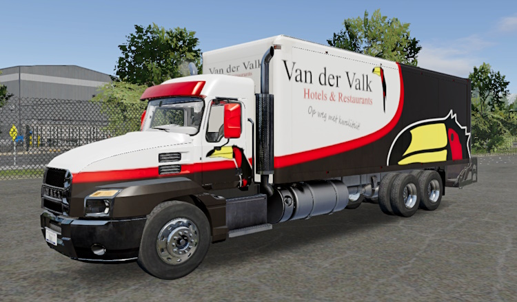 Skin Truck Simulator Big Rigs Mack Anthem.