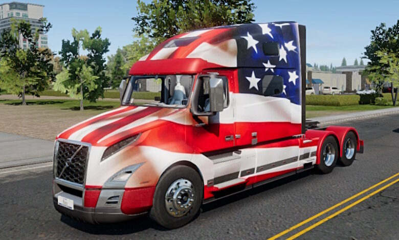 Truck Simulator Big Rigs Volvo Skin.