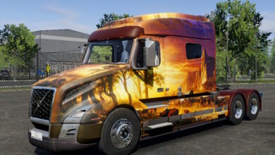 Truck Simulator Big Rigs Volvo Skin.