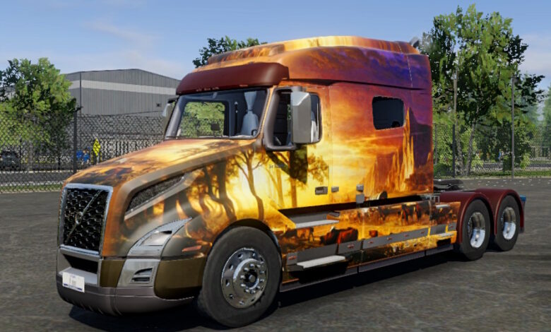 Truck Simulator Big Rigs Volvo Skin.
