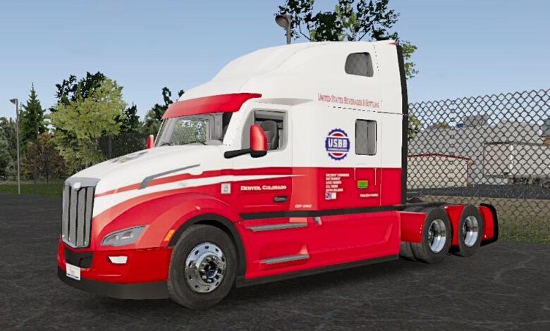 Skin Truck Simulator Big Rigs Peterbilt A79.