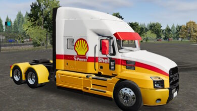 Skin Truck Simulator Big Rigs Mack Anthem.
