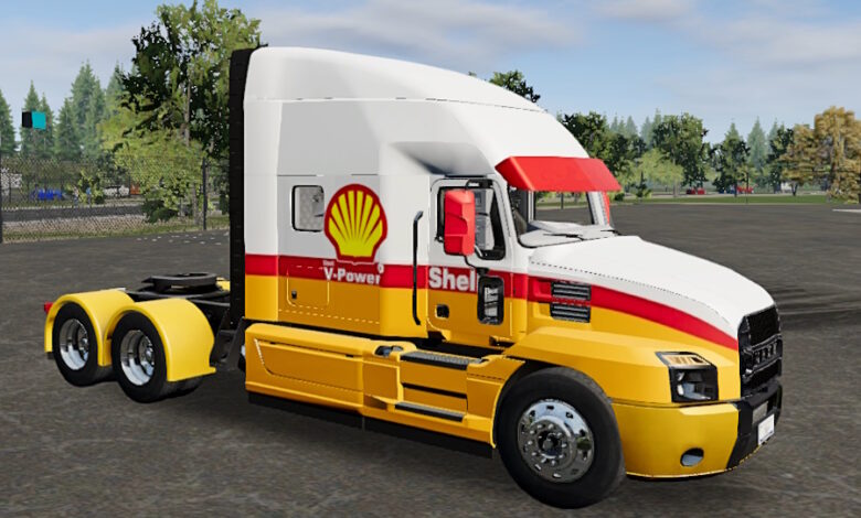 Skin Truck Simulator Big Rigs Mack Anthem.