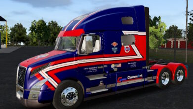 Truck Simulator Big Rigs Volvo VNL Skin.
