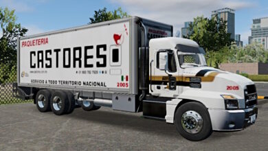 Skin Truck Simulator Big Rigs Mack Anthem.