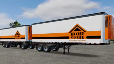 Truck Simulator Big Rigs Trailer skin.