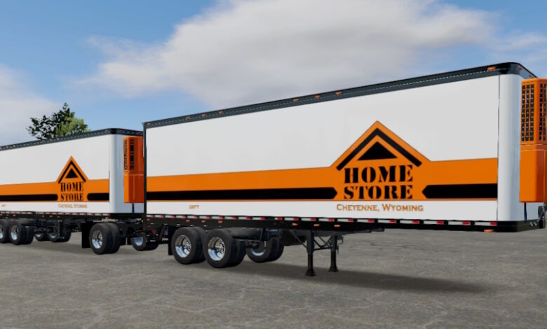 Truck Simulator Big Rigs Trailer skin.