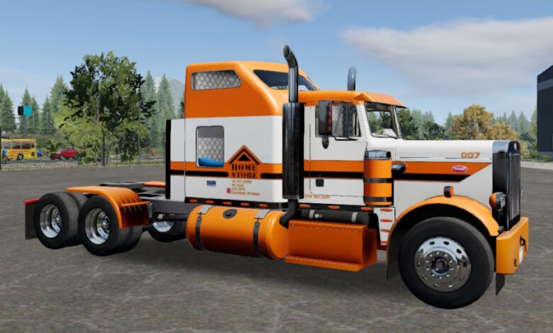 Skin Truck Simulator Big Rigs Peterbilt A59.