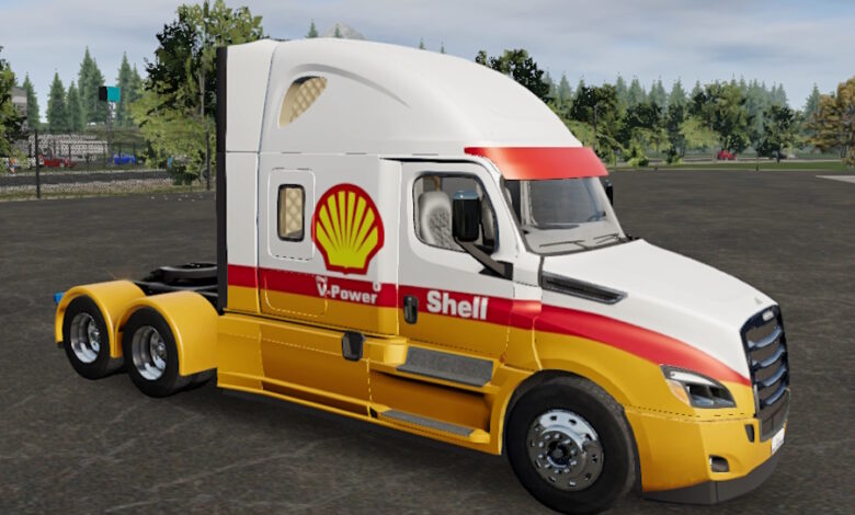Skin Truck Simulator Big Rigs Freightliner Cascadia.