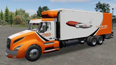 Truck Simulator Big Rigs Volvo VNL Skin.