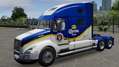 Truck Simulator Big Rigs Volvo VNL Skin.