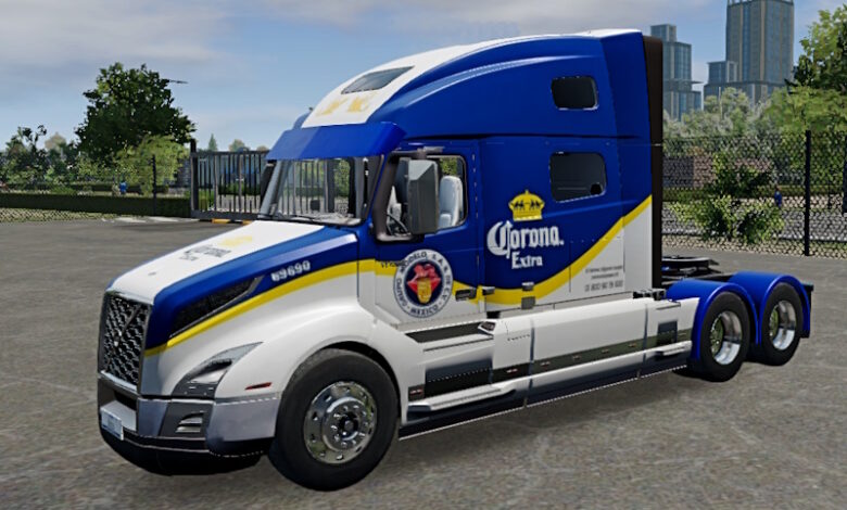 Truck Simulator Big Rigs Volvo VNL Skin.