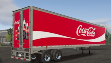 Truck Simulator Big Rigs skin Reefer Trailer.
