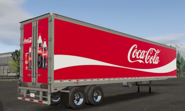 Truck Simulator Big Rigs skin Reefer Trailer.