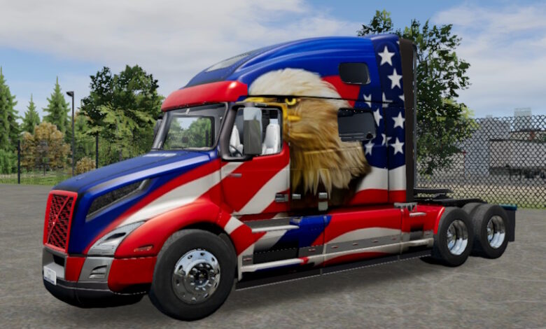 Truck Simulator Big Rigs Volvo VNL Skin.