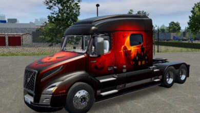 Truck Simulator Big Rigs Volvo VNL Skin.