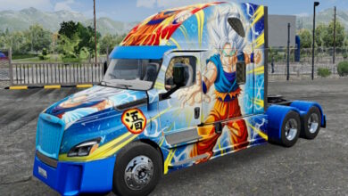 Skin Truck Simulator Big Rigs Freightliner Cascadia.