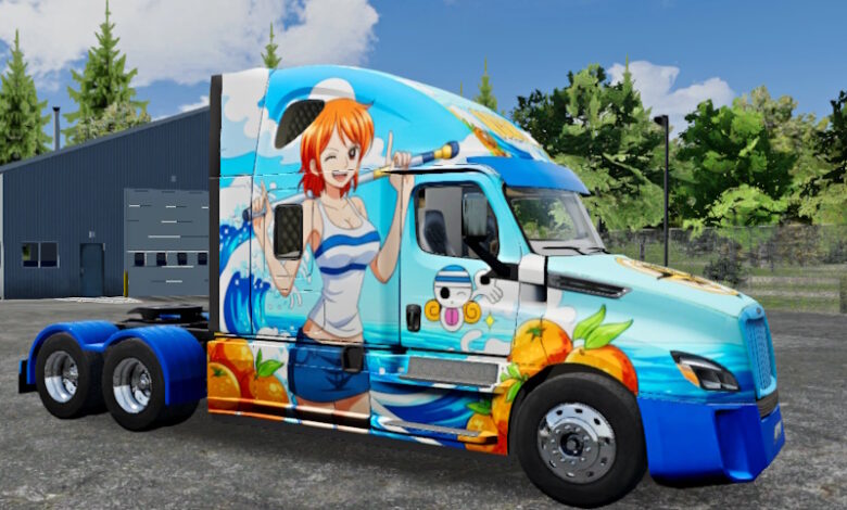 Skin Truck Simulator Big Rigs Freightliner Cascadia.