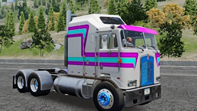 Skin Truck Simulator Big Rigs Kenworth K100.