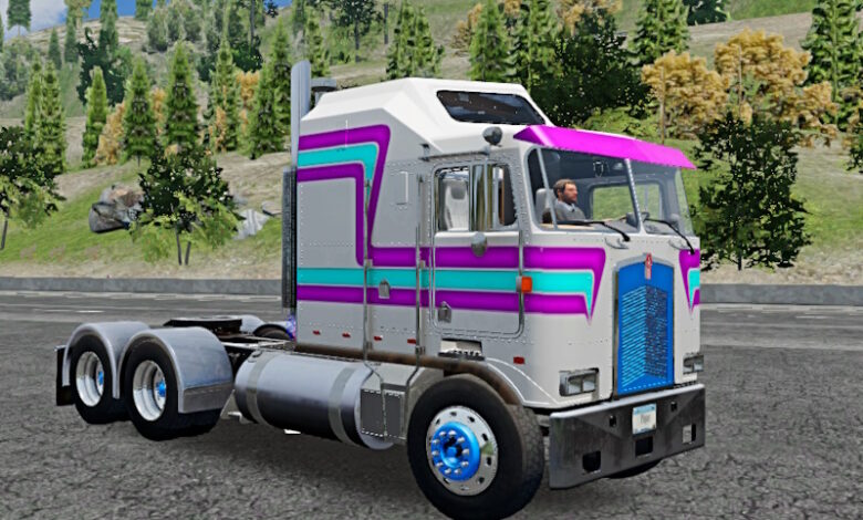Skin Truck Simulator Big Rigs Kenworth K100.