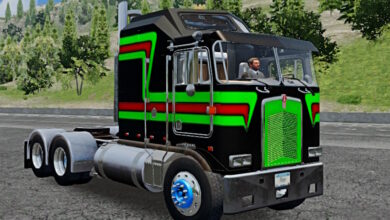 Skin Truck Simulator Big Rigs Kenworth K100.
