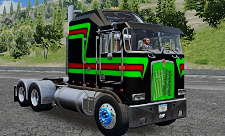 Skin Truck Simulator Big Rigs Kenworth K100.