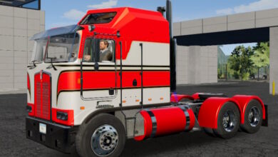 Skin Truck Simulator Big Rigs Kenworth K100.