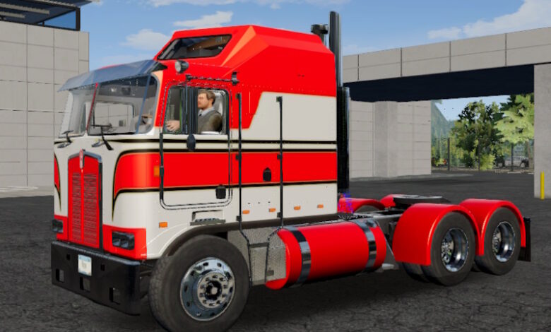 Skin Truck Simulator Big Rigs Kenworth K100.