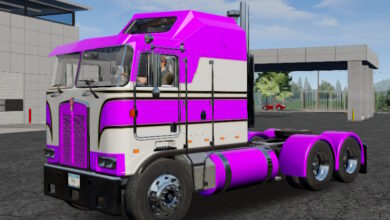 Skin Truck Simulator Big Rigs Kenworth K100.