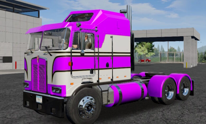Skin Truck Simulator Big Rigs Kenworth K100.