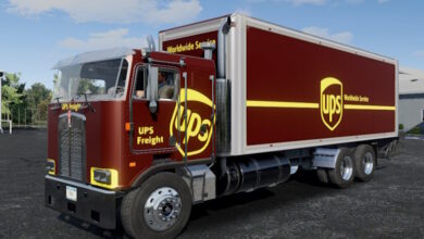 Skin Truck Simulator Big Rigs Kenworth K100.