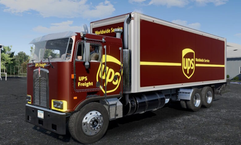 Skin Truck Simulator Big Rigs Kenworth K100.