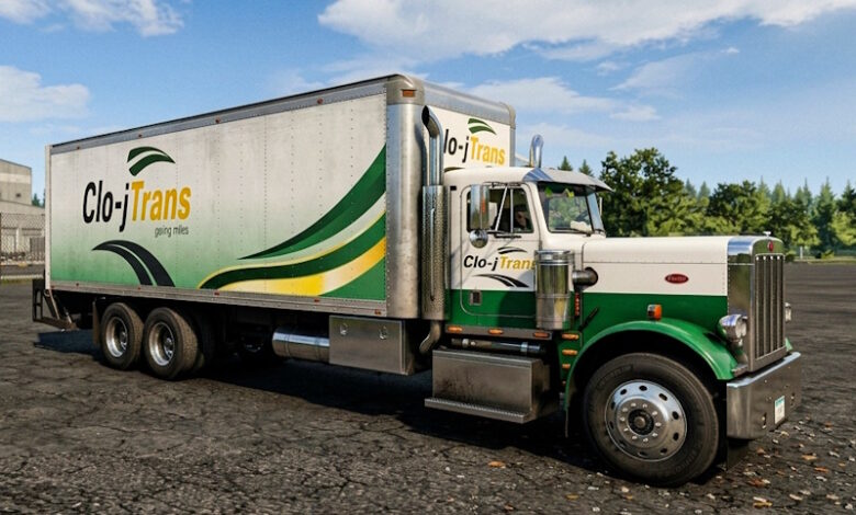 Skin Truck Simulator Big Rigs Peterbilt A59.